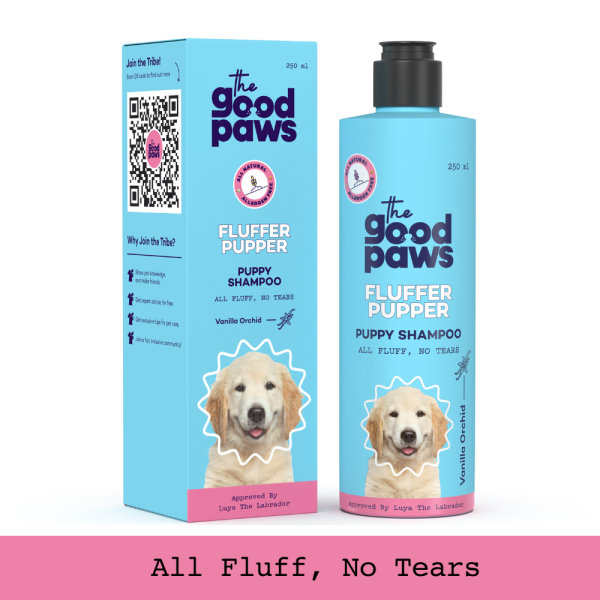 The Good Paws Fluffer Pupper Puppy Shampoo for Dogs Hot on Sale