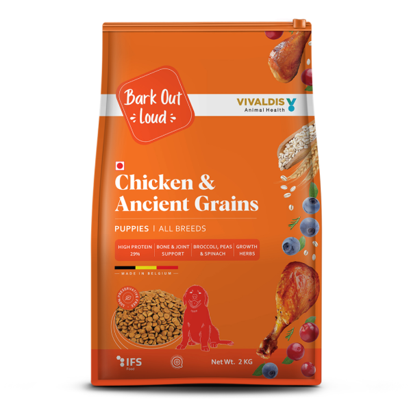 Bark Out Loud Chicken & Ancient Grains Puppy Dry Food For Cheap