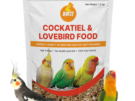 Boltz Mixed Seeds Adult Bird Food for Cockatiel and Lovebirds Discount