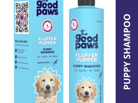 The Good Paws Fluffer Pupper Puppy Shampoo for Dogs Hot on Sale