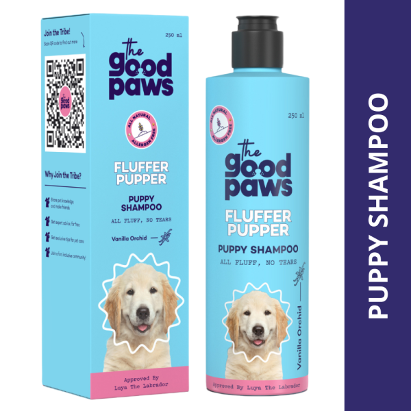 The Good Paws Fluffer Pupper Puppy Shampoo for Dogs Hot on Sale