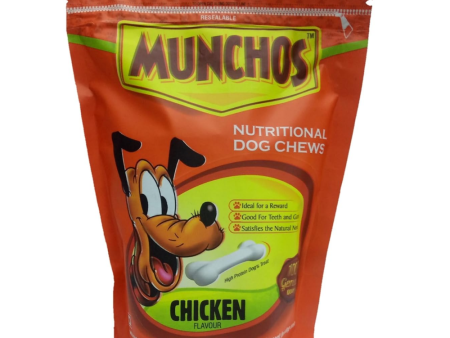 Munchos Nutritional Chicken Chew Stick Dog Treats Supply