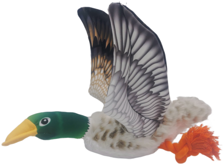 NutraPet The Flying Duck Toy for Dogs (Multicolor) Fashion