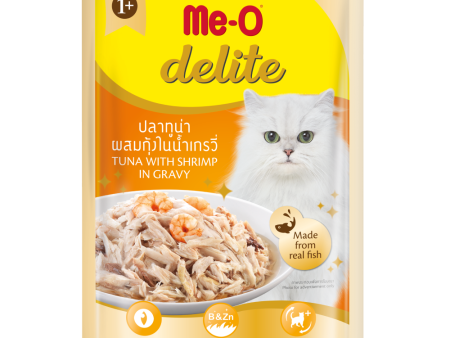 Me O Delite Tuna & Shrimp in Gravy Cat Wet Food Online Sale