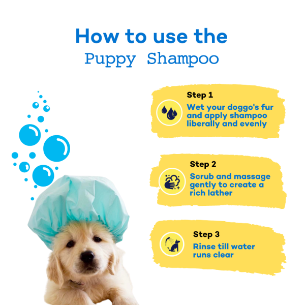 The Good Paws Fluffer Pupper Puppy Shampoo for Dogs Hot on Sale