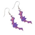 Wholesale Creative Halloween Series Acrylic Cartoon Fun Ghost Pumpkin Earrings Hot on Sale