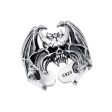 Wholesale Vintage Skull Bat Ring Cheap