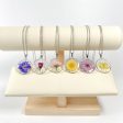 Wholesale 6pcs Resin Creative Birthday Month Dried Flower Necklace Hot on Sale