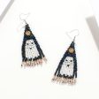 Wholesale Halloween Series Rice Bead Ghost Earrings Online Hot Sale