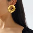 Wholesale Retro Exaggerated Irregular Geometric Large Circle Earrings Cheap