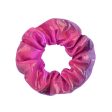 Wholesale 16-color Laser Gold-stamped Fabric Double-color Gradient Pig Intestine Hair Scrunchies Online now