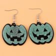 Wholesale Halloween Ghost Face Pumpkin Acrylic Earrings Online Hot Sale