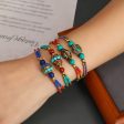 Wholesale Tibetan Retro Nepalese Braided Bell Bracelet on Sale