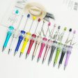 Wholesale 10pcs Beadable Pens DIY Diamond-studded Creative Butterfly Mesh Handmade Diamond Ballpoint Pen Discount