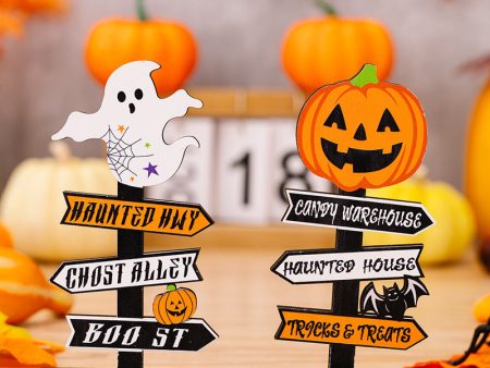 Wholesale New Halloween Pumpkin Ghost Letter Ornament Supply