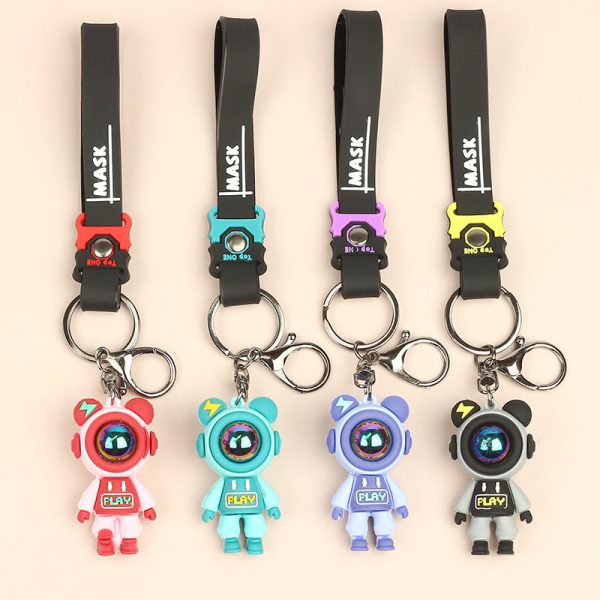 Wholesale Cartoon Cute Lightning Bear Keychain Online now