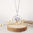 Wholesale 6pcs Handmade Resin Dried Flower Real Plant Specimen Necklace Sale