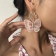 Wholesale Creative Ancient Style Embroidered Lace Butterfly Online now