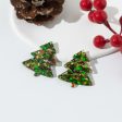 Wholesale 10pcs Acrylic Christmas Tree Earrings Necklace Keychain Material Accessories Online Sale