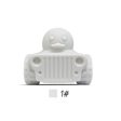 Wholesale 10pcs Cartoon Duck Car Pattern Silicone Beads Fashion