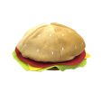 Wholesale Funny Halloween Easter Craft Gifts Hamburger Hat Online Hot Sale