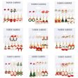 Wholesale 1set Christmas Oil Drop Earrings For Sale