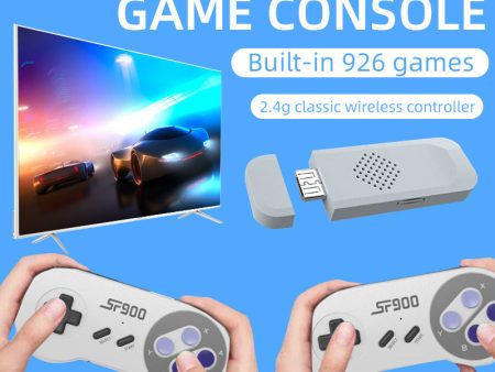 Wholesale HD Game Console SF900 Two-player TV Game Wireless Controller Game Console Online