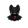 Wholesale 10pcs 3D Cartoon Love Bat Silicone Beads Discount