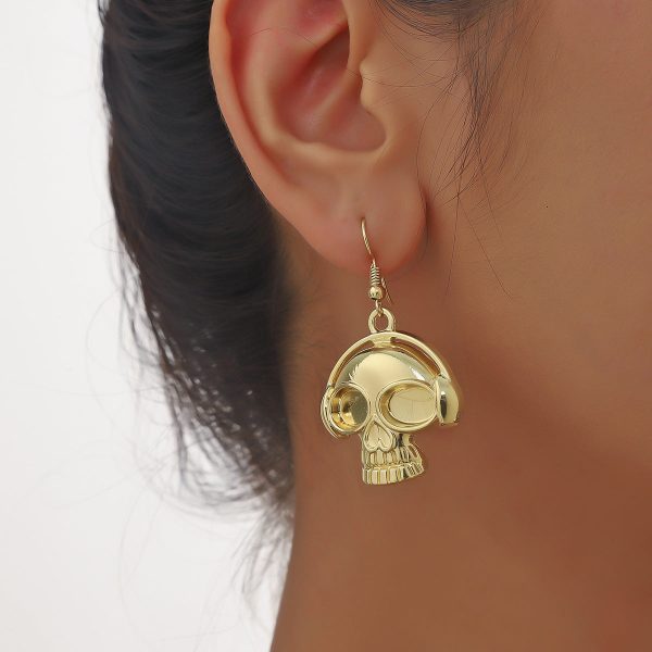 Wholesale Halloween Pumpkin Bat Skull Earrings Set on Sale