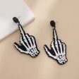 Wholesale Halloween Cartoon Printed Acrylic Earrings Hot on Sale