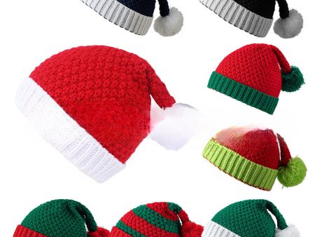 Wholesale Autumn and Winter Halloween Santa Claus Parent-child Hat Online