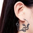 Wholesale Fashion Exaggerated Retro Creative Beauty Snake Earrings Hot on Sale