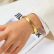 Wholesale 18k Gold Plated Diamond-shaped Adjustable Bracelet Online