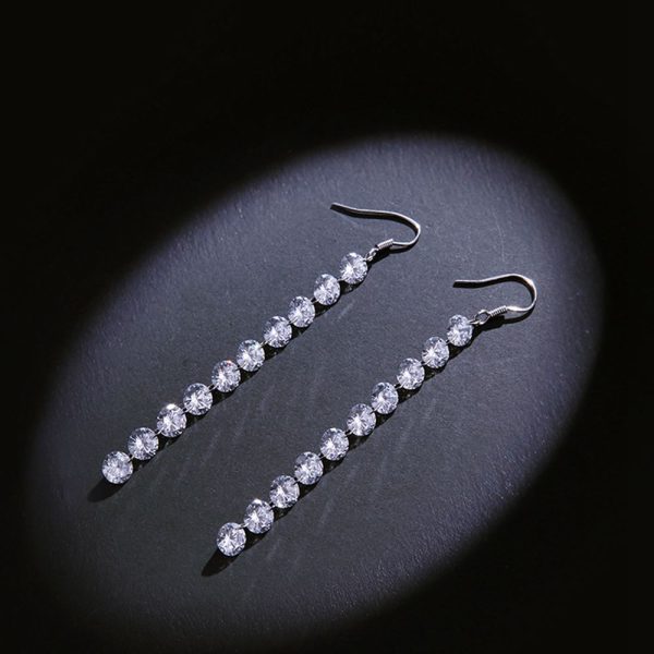 Wholesale Long Diamond Earrings For Cheap