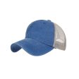 Wholesale Washed Cotton Smooth Mesh Baseball Cap For Discount