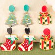 Wholesale Christmas Gift Socks Acrylic Earrings For Cheap