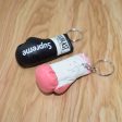 Wholesale Mini Realistic Boxing Gloves Keychain Fashion