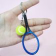 Wholesale Imitation Tennis Racket Keychain For Discount