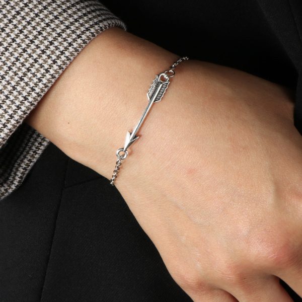 Wholesale Alloy Arrow Pendant Bracelet Online now