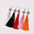 Wholesale Halloween Skull Tassel Multicolor Earrings Sale