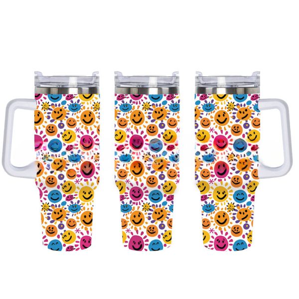 Wholesale Mother s Day Series 40oz Car Handle Large Capacity Ice Bomber Cup Online