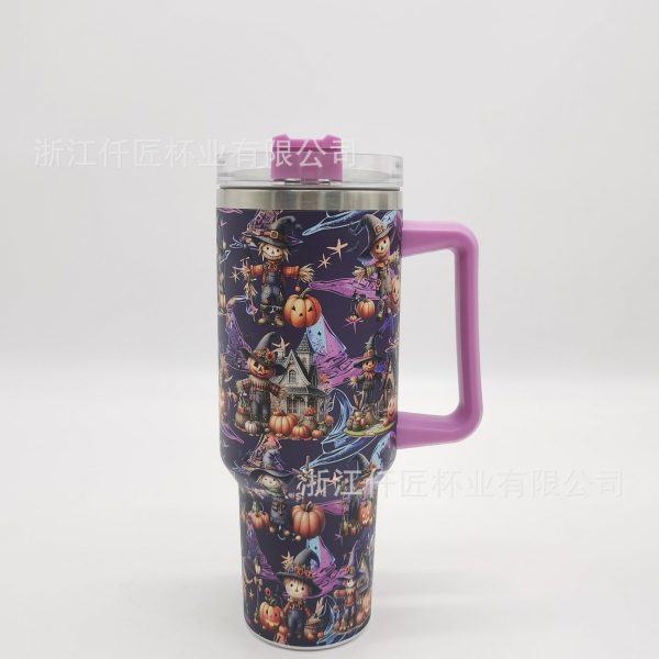 Wholesale Halloween Stainless Steel 40oz Ice Blaster Cup with Straw Supply