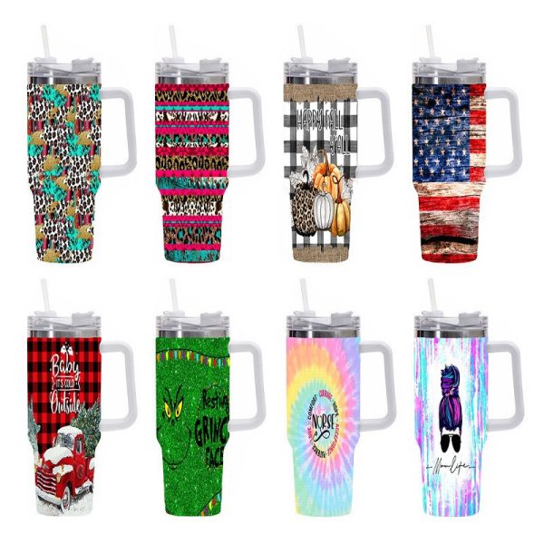 Wholesale Tumbler 40oz Creative Halloween Christmas Cup Outdoor Car Cup Online