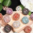 Wholesale 25pcs Rhinestone Pumpkin Beads Colorful Lantern Accessories Material Beads Online Sale