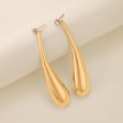 Wholesale Exaggerated Punk Style Big Water Drop Fashion Earrings Discount