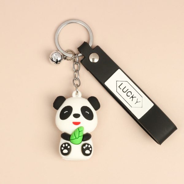 Wholesale Cartoon Giant Panda Doll Keychain For Discount