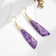 Wholesale Fresh Geometric Simple Temperament Natural Stone Earrings Hot on Sale