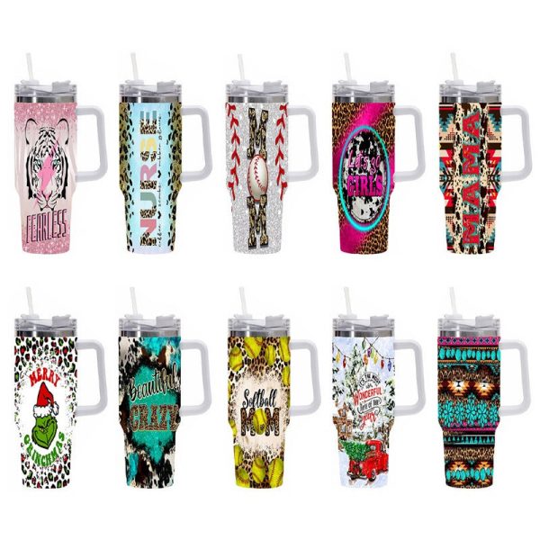 Wholesale Tumbler 40oz Creative Halloween Christmas Cup Outdoor Car Cup Online