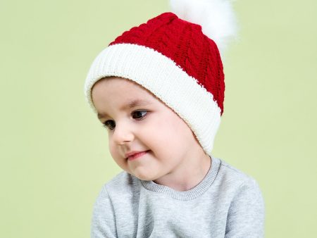 Wholesale Christmas Children s Warm Knitted Beanie Cheap