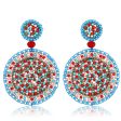 Wholesale Ethnic Style Rice Beads Personality Exaggerated Earrings For Discount